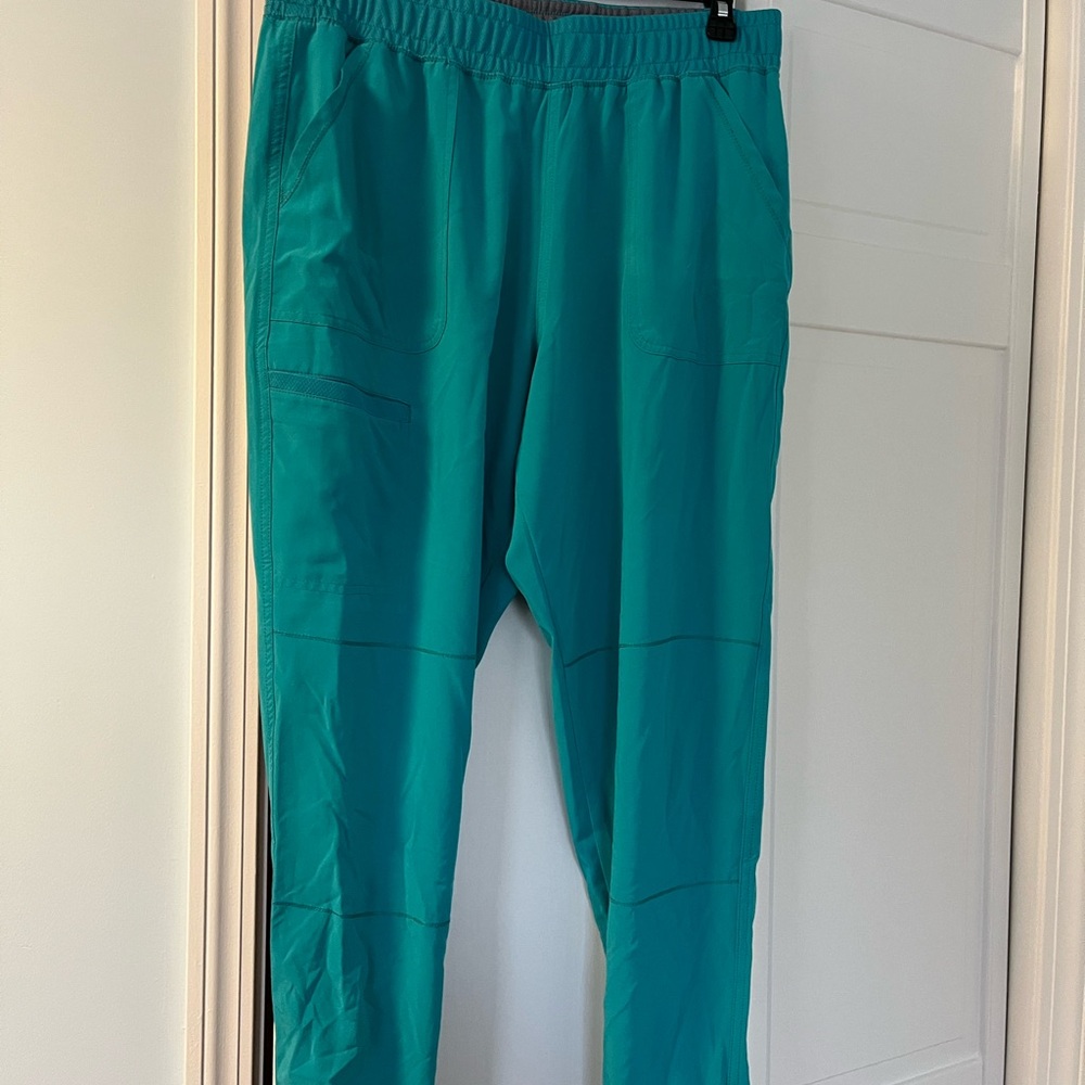 Scrubstar Aquamarine Blue Jogger scrub pants